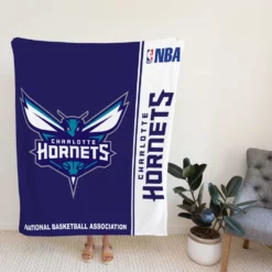 Charlotte Hornets NBA Basketball Fleece Blanket