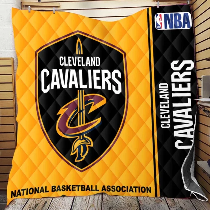 Cleveland Cavaliers NBA Basketball Quilt Blanket