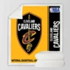 Cleveland Cavaliers NBA Basketball Sherpa Fleece Blanket