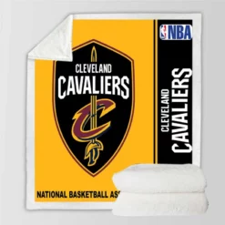 Cleveland Cavaliers NBA Basketball Sherpa Fleece Blanket