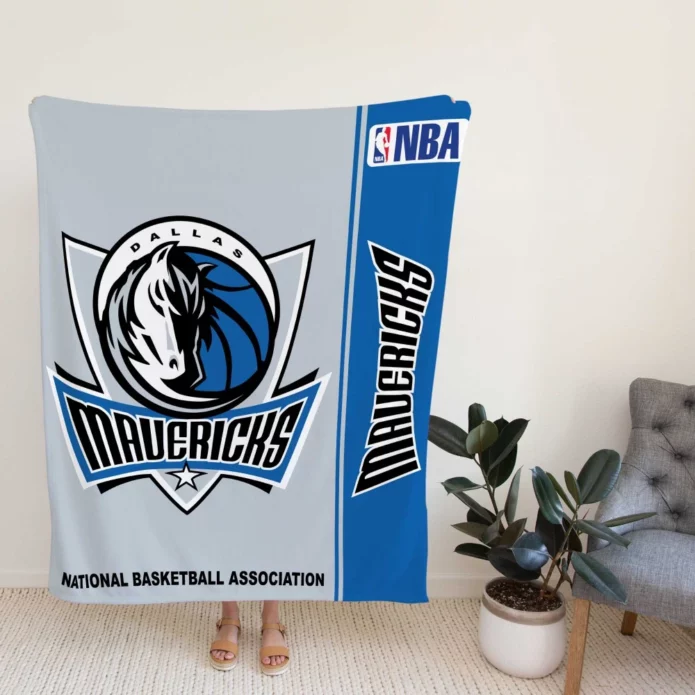 Dallas Mavericks NBA Basketball Fleece Blanket