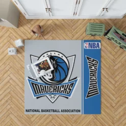 Dallas Mavericks NBA Basketball Floor Rug