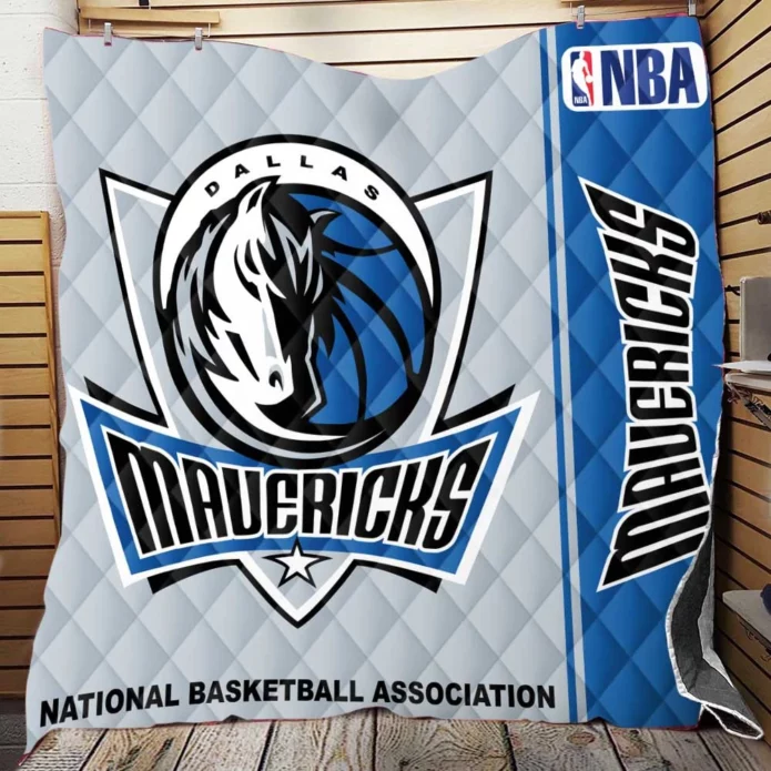 Dallas Mavericks NBA Basketball Quilt Blanket