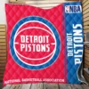 Detroit Pistons NBA Basketball Quilt Blanket