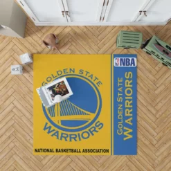 Golden State Warriors NBA Basketball Floor Rug