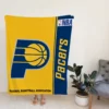 Indiana Pacers NBA Basketball Fleece Blanket