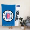 LA Clippers NBA Basketball Fleece Blanket