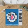 LA Clippers NBA Basketball Floor Rug