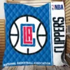 LA Clippers NBA Basketball Quilt Blanket