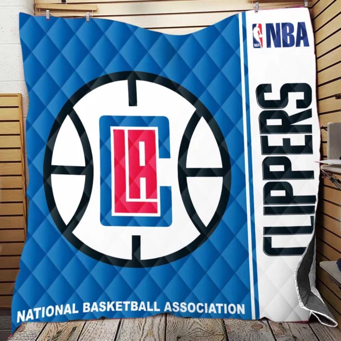 LA Clippers NBA Basketball Quilt Blanket