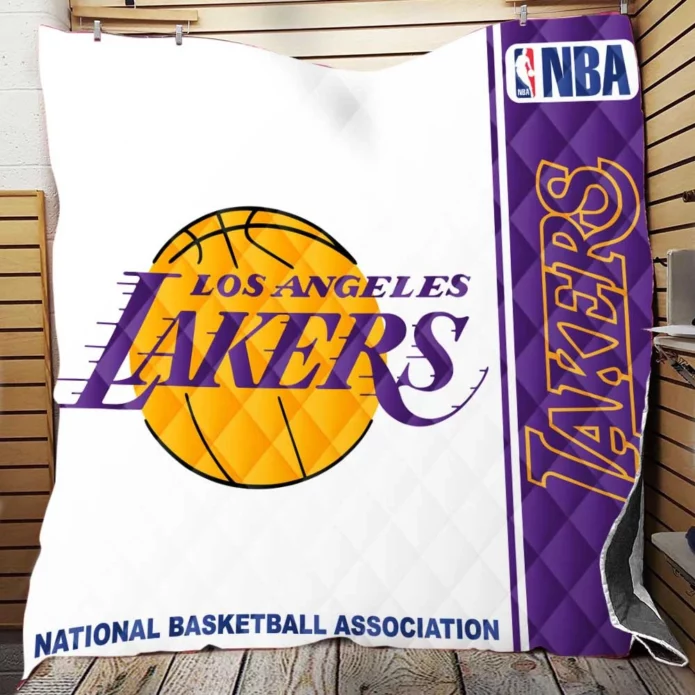 Los Angeles Lakers NBA Basketball Quilt Blanket