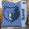 Memphis Grizzlies NBA Basketball Quilt Blanket