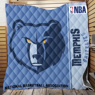 Memphis Grizzlies NBA Basketball Quilt Blanket