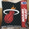Miami Heat NBA Basketball Quilt Blanket