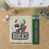Milwaukee Bucks NBA Basketball Floor Rug