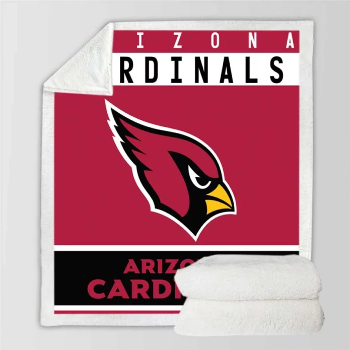 NFL Arizona Cardinals Throw Sherpa Fleece Blanket