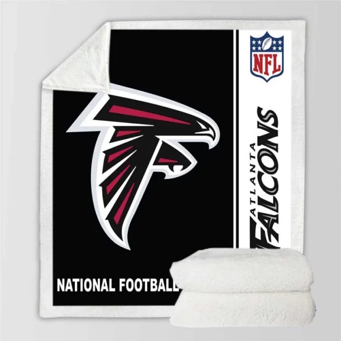 NFL Atlanta Falcons Throw Sherpa Fleece Blanket