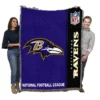 NFL Baltimore Ravens Woven Blanket