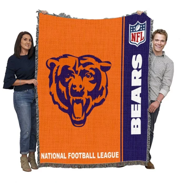 NFL Chicago Bears Woven Blanket