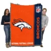 NFL Denver Broncos Woven Blanket