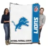 NFL Detroit Lions Woven Blanket