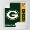 NFL Green Bay Packers Throw Sherpa Fleece Blanket