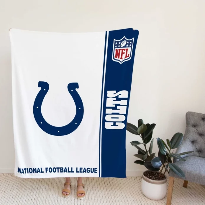 NFL Indianapolis Colts Throw Fleece Blanket