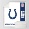 NFL Indianapolis Colts Throw Sherpa Fleece Blanket