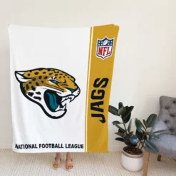 NFL Jacksonville Jaguars Throw Fleece Blanket