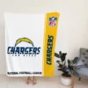 NFL Los Angeles Chargers Throw Fleece Blanket