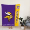 NFL Minnesota Vikings Throw Fleece Blanket