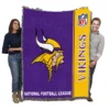 NFL Minnesota Vikings Woven Blanket