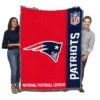 NFL New England Patriots Woven Blanket
