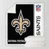 NFL New Orleans Saints Throw Sherpa Fleece Blanket