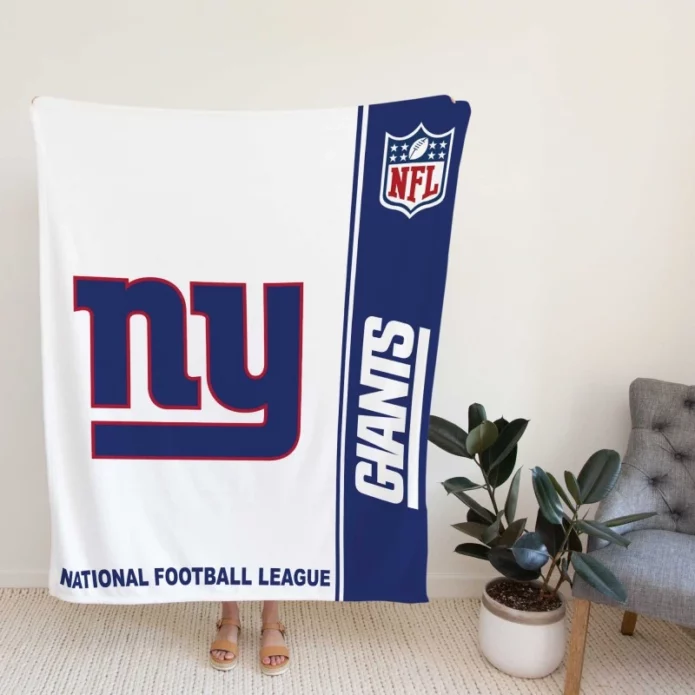 NFL New York Giants Throw Fleece Blanket