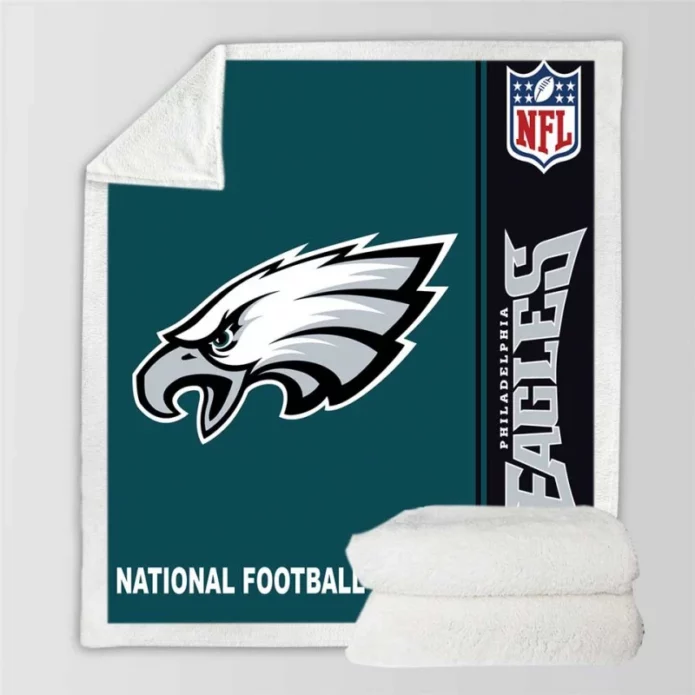 NFL Philadelphia Eagles Throw Sherpa Fleece Blanket