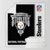 NFL Pittsburgh Steelers Throw Sherpa Fleece Blanket