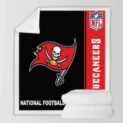 NFL Tampa Bay Buccaneers Throw Sherpa Fleece Blanket