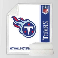 NFL Tennessee Titans Throw Sherpa Fleece Blanket