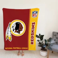 NFL Washington Redskins Throw Fleece Blanket