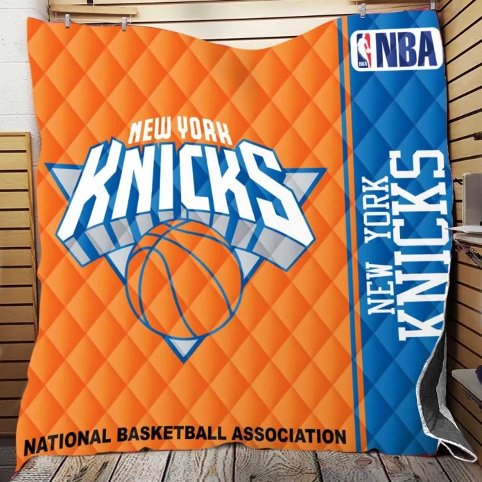 New York Knicks NBA Basketball Quilt Blanket