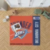 Oklahoma City Thunder NBA Basketball Floor Rug