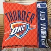 Oklahoma City Thunder NBA Basketball Quilt Blanket