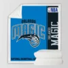 Orlando Magic NBA Basketball Sherpa Fleece Blanket