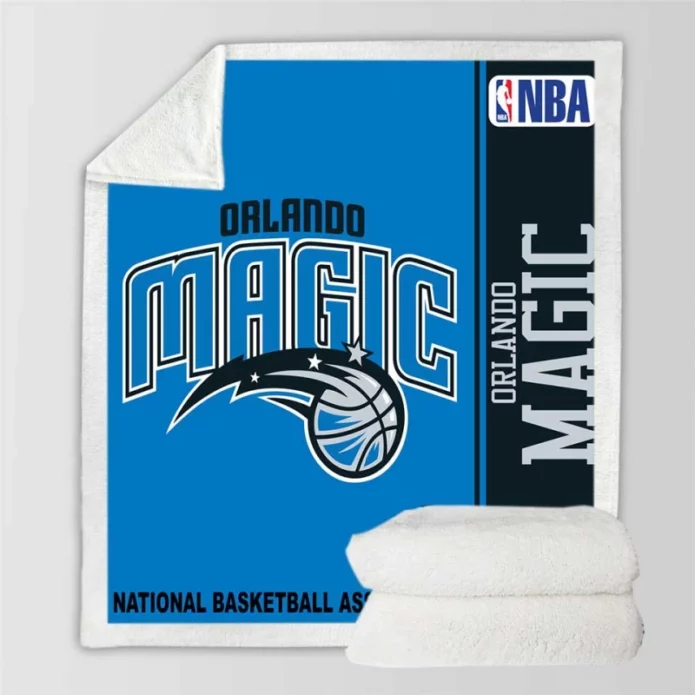 Orlando Magic NBA Basketball Sherpa Fleece Blanket
