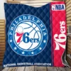 Philadelphia 76ers NBA Basketball Quilt Blanket