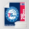 Philadelphia 76ers NBA Basketball Sherpa Fleece Blanket