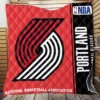 Portland Trail Blazers NBA Basketball Quilt Blanket