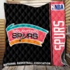 San Antonio Spurs NBA Basketball Quilt Blanket