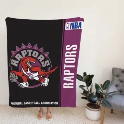 Toronto Raptors NBA Basketball Fleece Blanket